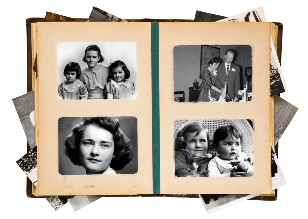 Найдите в семейном альбоме фотографию на которой запечатлено много ваших родственников